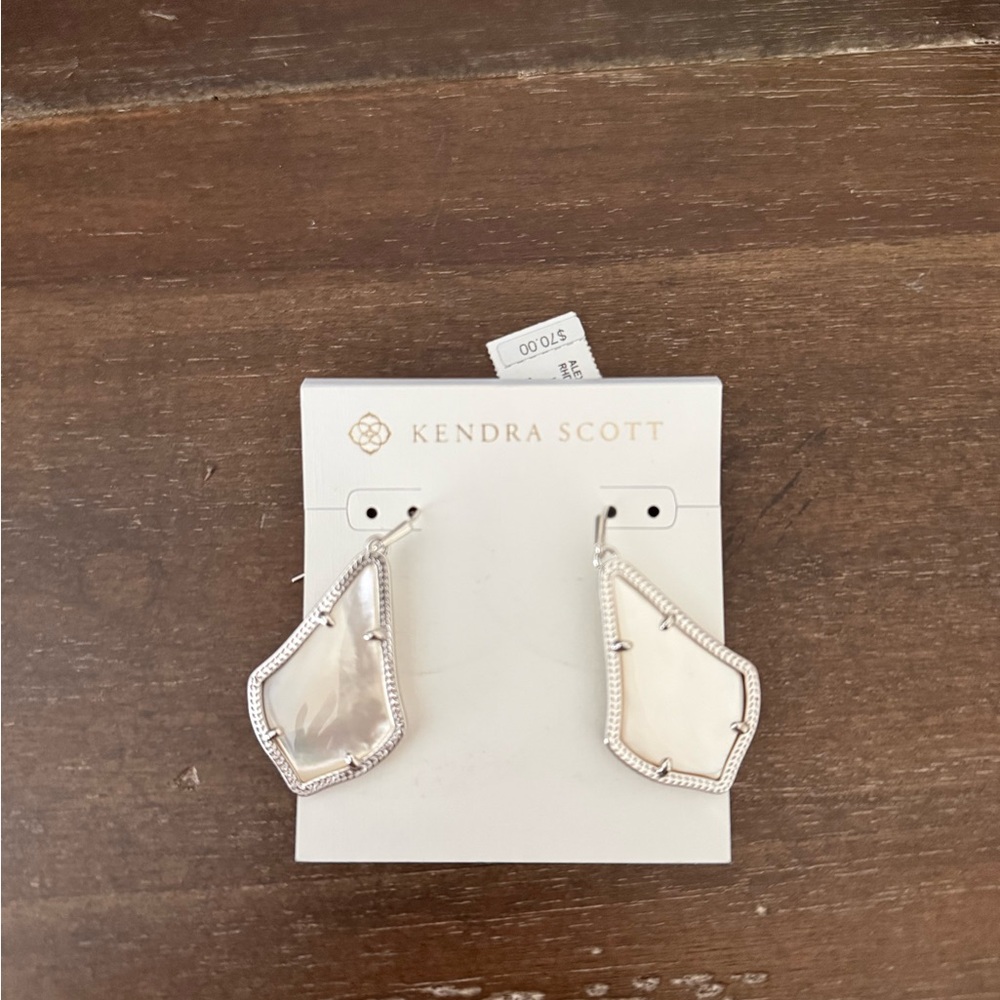 Kendra Scott Silver and White Jewelry